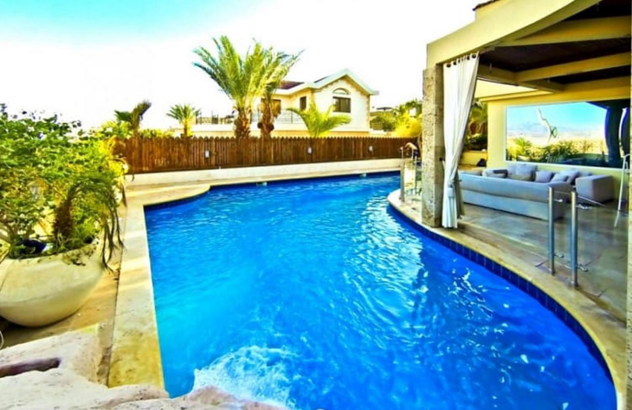 Villa Family Eilat With Heated Pool Exterior foto